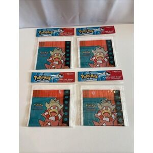 VTG Nintendo Pokemon Party Treat Gift Bags Year 2000 Gift Favors 4 Packs 32 Bags